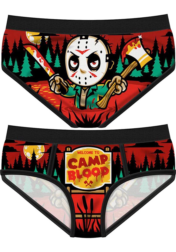 Harebrained Camp Blood Underwear Buy Online Australia