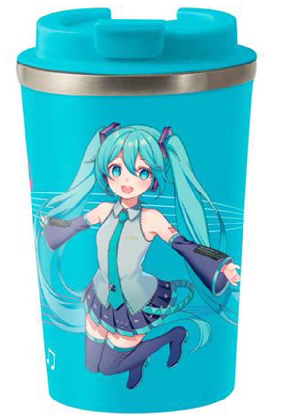 Hatsune Miku Jump | METAL TRAVEL MUG