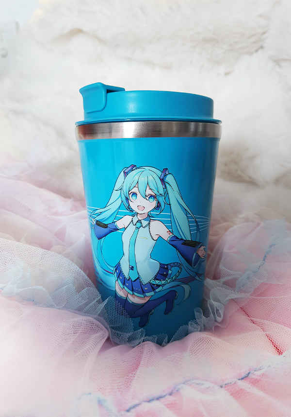 Hatsune Miku Jump | METAL TRAVEL MUG