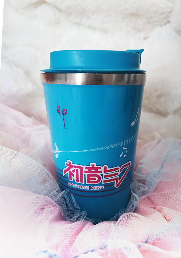 Hatsune Miku Jump | METAL TRAVEL MUG
