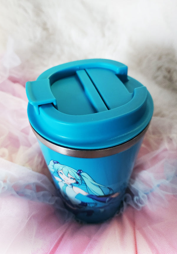 Hatsune Miku Jump | METAL TRAVEL MUG