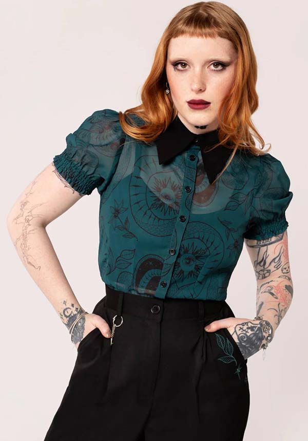 Hell Bunny | Venom Top | BESERK Australia