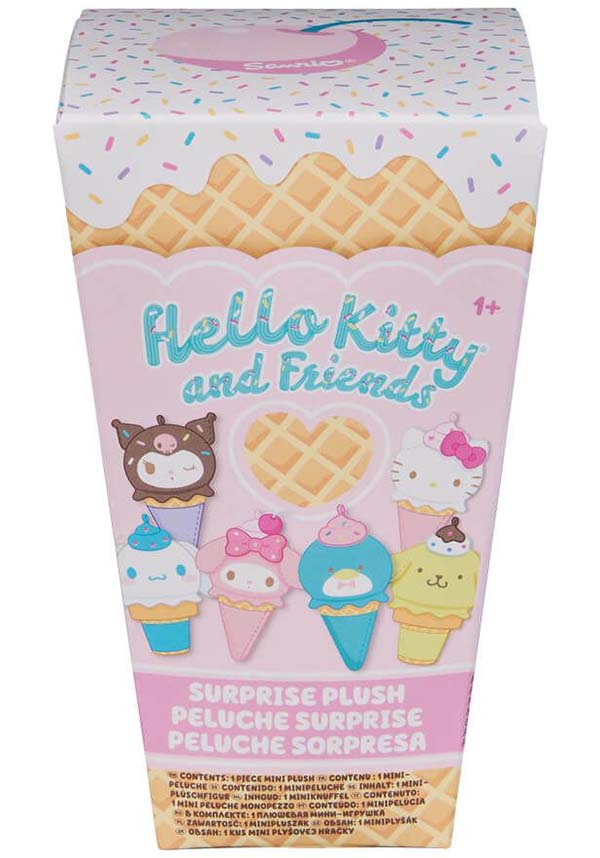 Hello Kitty & Friends Ice Cream | BLIND BOX PLUSH*