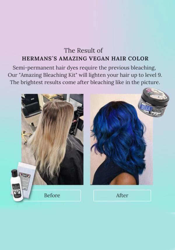 Bella Blue | HAIR COLOUR - Beserk - all, blue, clickfrenzy15-2023, colour:blue, cosmetics, dark blue, discountapp, dye, dyes, feb22, fp, hair, hair blue, hair color, hair colour, hair colours, hair dye, hair dyes, hair products, hats and hair, hermans colour, hermans hair colour, HN6815, labelvegan, R250222, vegan