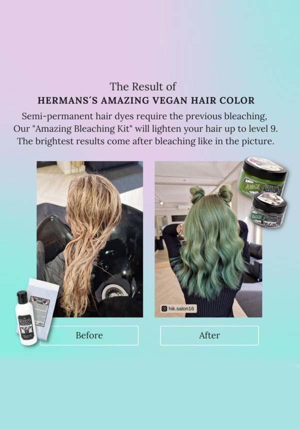 Jorge Moss Green | HAIR COLOUR - Beserk - all, clickfrenzy15-2023, cosmetics, cruelty free, cruetly free, dec22, discountapp, dye, dyes, fp, googleshopping, green, hair, hair color, hair colour, hair colours, hair dye, hair dyes, hair green, hair products, herman, hermans, hermans colour, hermans hair colour, HN8209, labelvegan, R051222, vegan