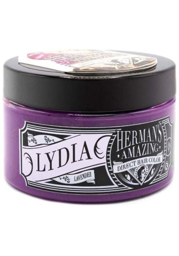 Lydia Lavender | HAIR COLOUR - Beserk - all, clickfrenzy15-2023, cosmetics, discountapp, dye, fp, hair, hair color, hair colour, hair colours, hair dye, hair dyes, hair purple, herman, hermans, hermans colour, hermans hair colour, kawaii, labelvegan, lavendar, lavender, light purple, lilac, mermaid, nov19, pastel, pastel goth, pastel purple, purple, rainbow, vegan