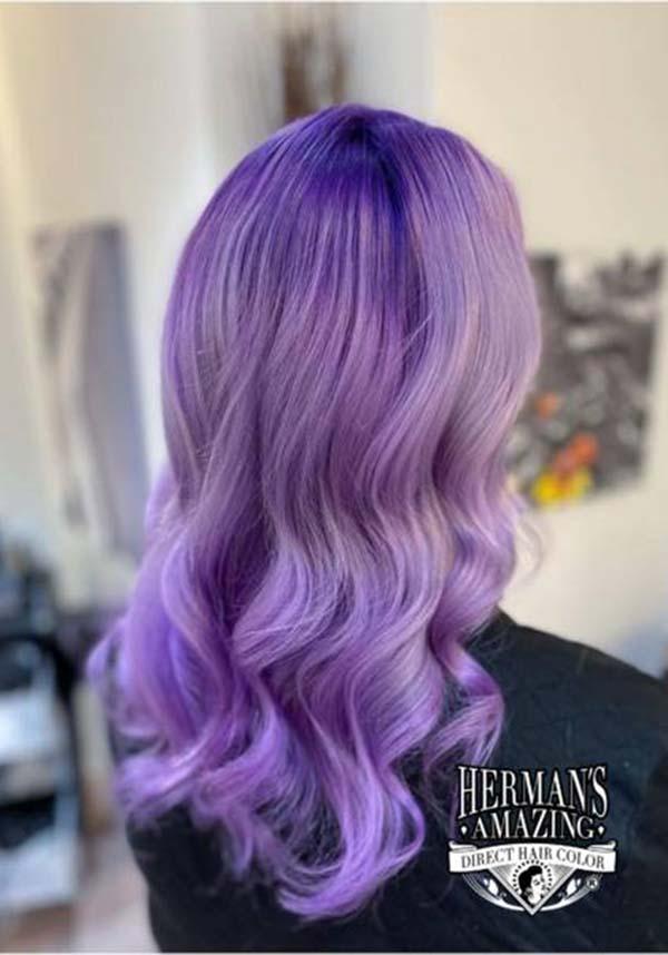 Lydia Lavender | HAIR COLOUR - Beserk - all, clickfrenzy15-2023, cosmetics, discountapp, dye, fp, hair, hair color, hair colour, hair colours, hair dye, hair dyes, hair purple, herman, hermans, hermans colour, hermans hair colour, kawaii, labelvegan, lavendar, lavender, light purple, lilac, mermaid, nov19, pastel, pastel goth, pastel purple, purple, rainbow, vegan