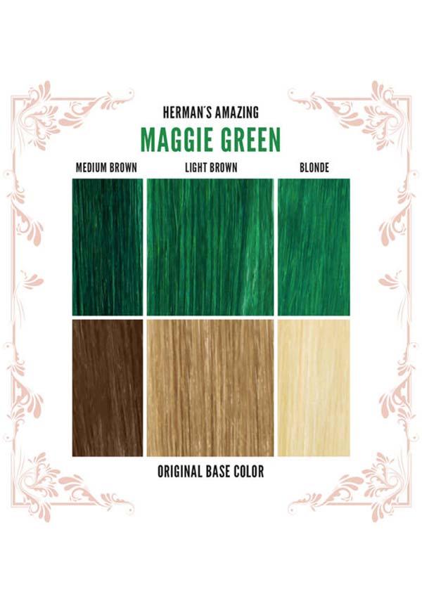 Maggie | HAIR COLOUR - Beserk - 420sale, all, clickfrenzy15-2023, colour:green, cosmetics, dark green, discountapp, dye, dyes, fp, green, hair, hair colour, hair dye, hair dyes, hair green, hermans colour, hermans hair colour, labelvegan, mermaid, vegan