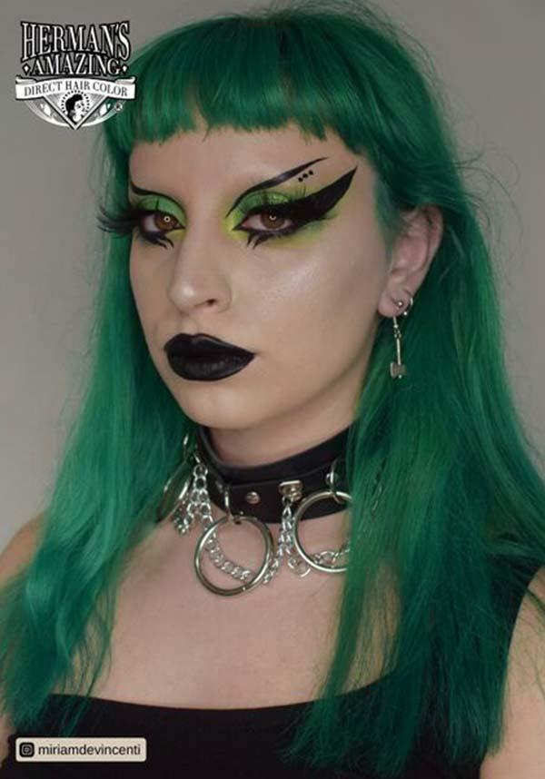 Maggie | HAIR COLOUR - Beserk - 420sale, all, clickfrenzy15-2023, colour:green, cosmetics, dark green, discountapp, dye, dyes, fp, green, hair, hair colour, hair dye, hair dyes, hair green, hermans colour, hermans hair colour, labelvegan, mermaid, vegan