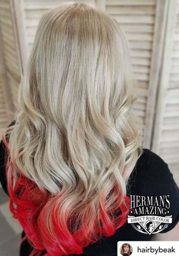 UV Felicia Fire | HAIR COLOUR - Beserk - all, clickfrenzy15-2023, colour:red, cosmetics, dec17, discountapp, dye, fp, hair, hair colour, hair dye, hair dyes, hair red, hermans colour, hermans hair colour, labeluvreactive, labelvegan, orange, rainbow, red, uv, uvreactive, uvreactive1, vegan