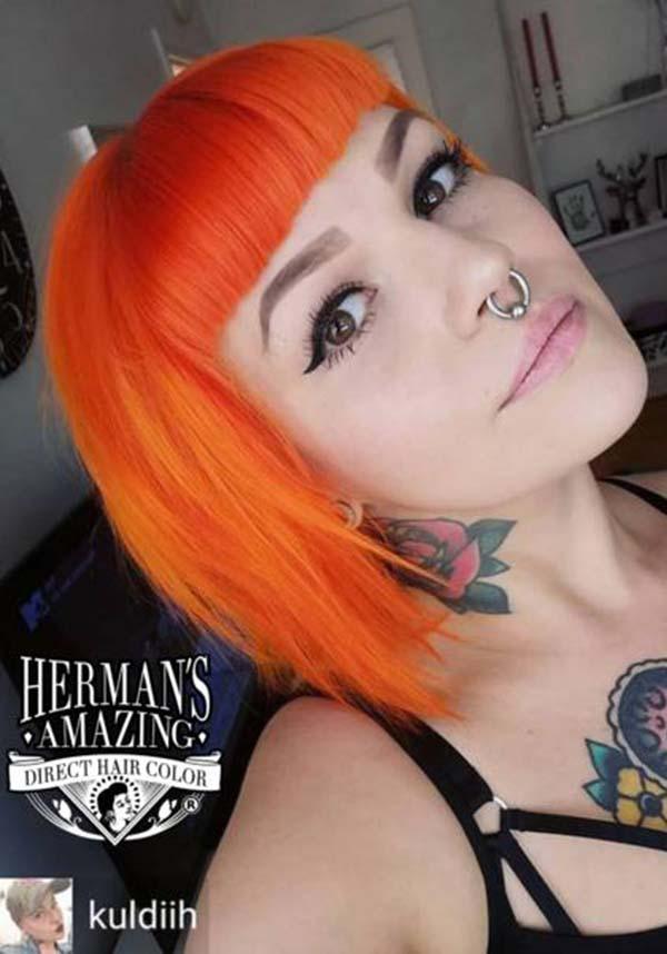 UV Tara Tangerine | HAIR COLOUR - Beserk - all, bright orange, clickfrenzy15-2023, cosmetics, dec17, discountapp, dye, fp, hair, hair colour, hair dye, hair dyes, hair orange, hermans colour, hermans hair colour, labeluvreactive, labelvegan, orange, peach, rainbow, uv, uvreactive, uvreactive1, vegan