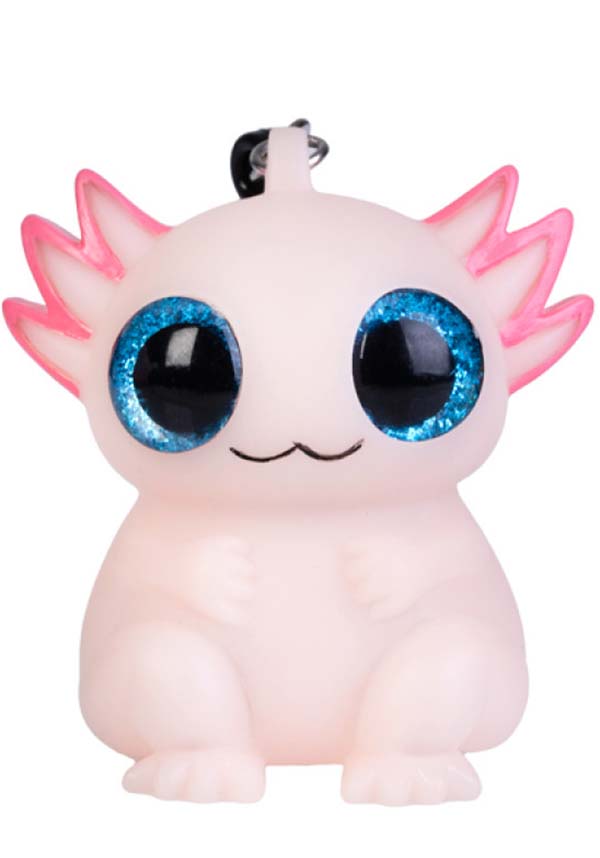 Axolotl Eye Popping | KEYCHAIN*