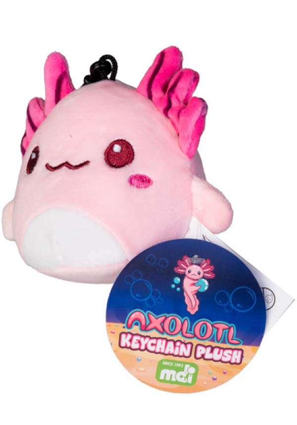 Axolotl | PLUSH KEYCHAIN*