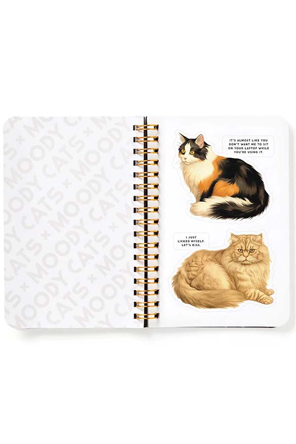 Moody Cats | STICKER BOOK