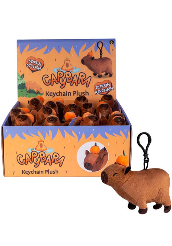 Capybara | PLUSH KEYCHAIN*
