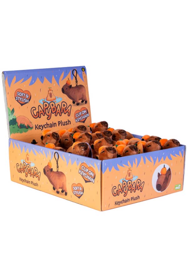 Capybara | PLUSH KEYCHAIN*