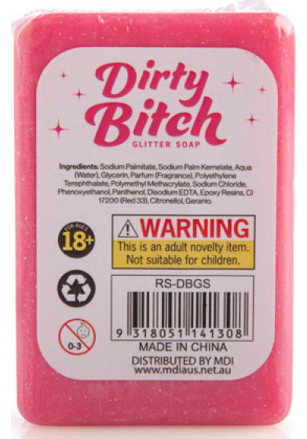 Dirty Bitch | GLITTER SOAP*