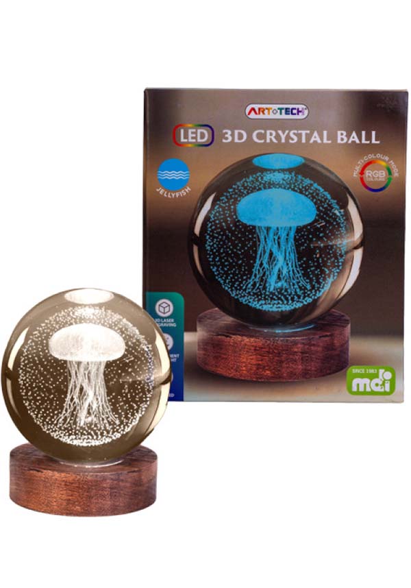 Jellyfish 3D Crystal Ball | LAMP