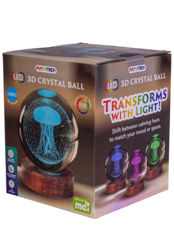 Jellyfish 3D Crystal Ball | LAMP