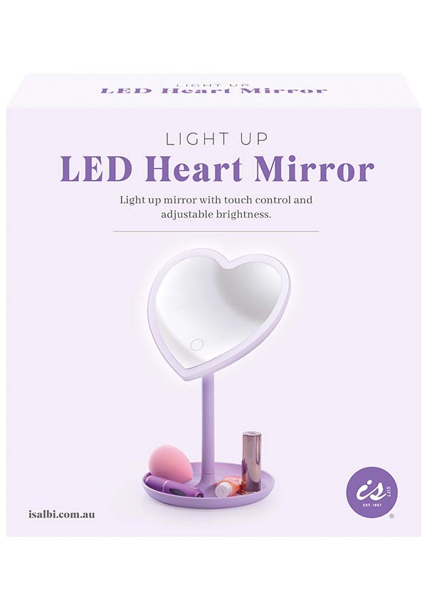 Light Up LED | HEART MIRROR