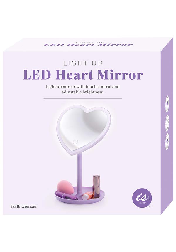Light Up LED | HEART MIRROR
