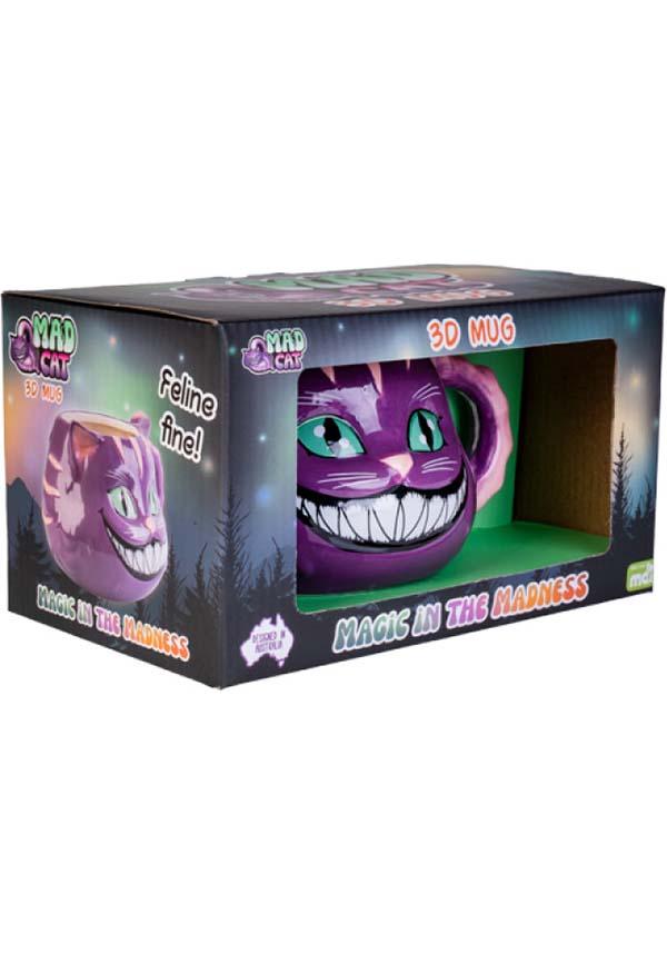 Mad Cat | 3D MUG - Beserk - alice in wonderland, all, all ladies, apr23, cat, cats, cheshire cat, christmas gift, christmas gifts, coffee, cpgstinc, cup, discountapp, fp, gift, gift idea, gift ideas, gifts, googleshopping, home, homeware, homewares, kids gift, kids gifts, kids homewares, kitchen, ladies, mdi, MDI1018668, mothers day, mothersday, mothersdaycosy, mug, pop culture, pop culture homewares, popculture, purple, R260423, tea