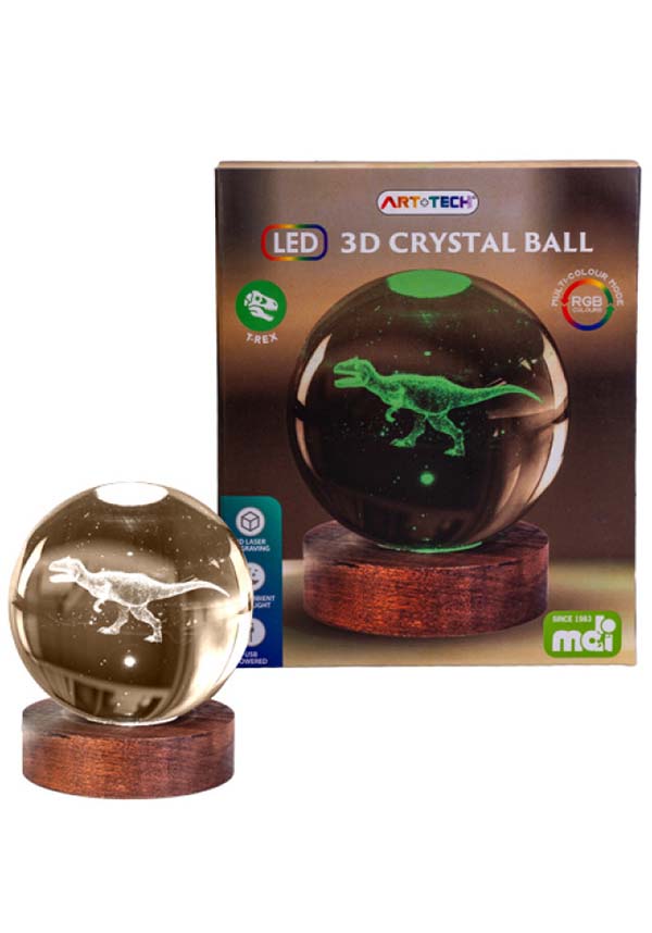 T-Rex 3D Crystal Ball | LAMP