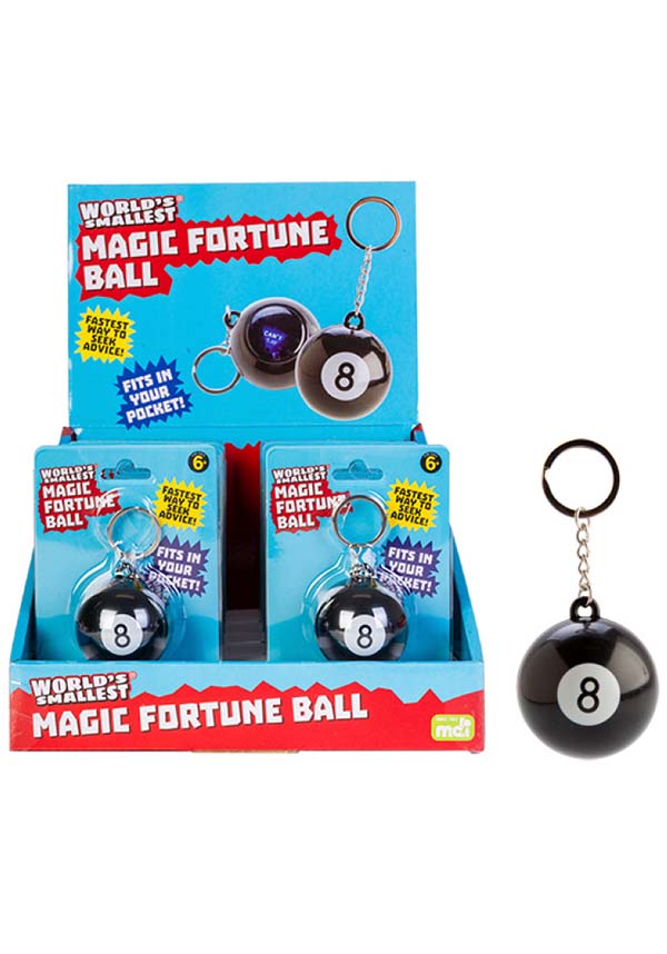 Worlds Smallest Magic Fortune Ball | KEYCHAIN