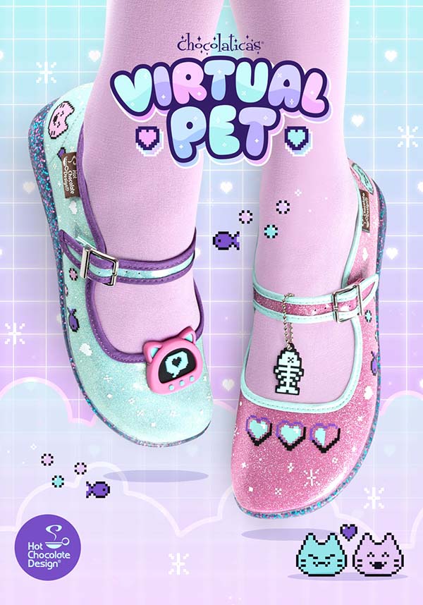Hot Chocolate Virtual Pet Flats Buy Online Australia
