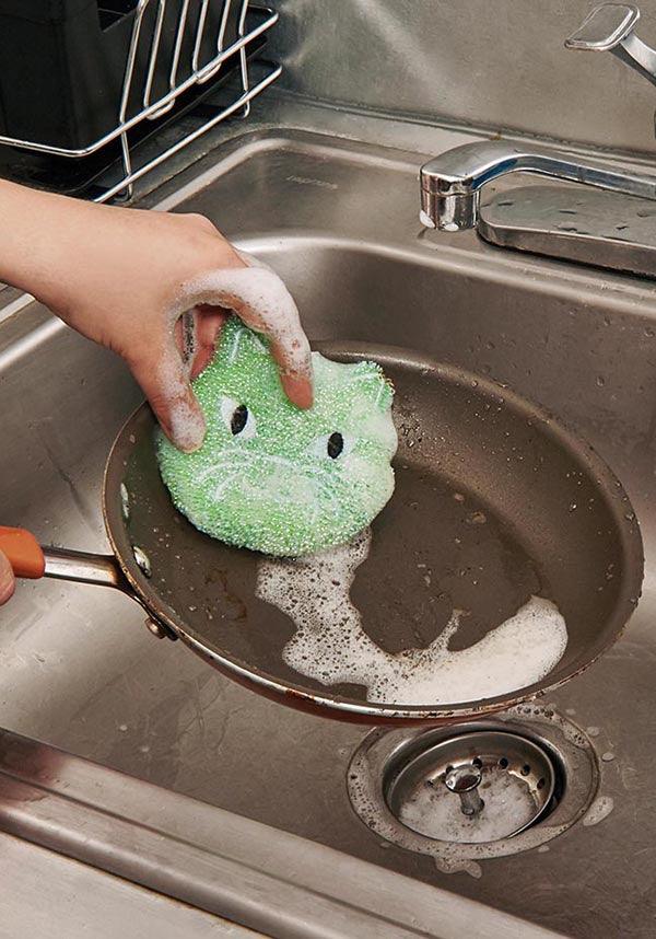 Kitty | SCRUB SPONGE SET - Beserk - all, cat, cats, clean, cleaning, clickfrenzy15-2023, cpgstinc, discountapp, fp, googleshopping, home, homeware, homewares, house, isalbi, isgift, ISSO1003298, kitchen, r290922, sep22, set, sponge