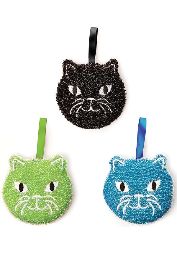 Kitty | SCRUB SPONGE SET - Beserk - all, cat, cats, clean, cleaning, clickfrenzy15-2023, cpgstinc, discountapp, fp, googleshopping, home, homeware, homewares, house, isalbi, isgift, ISSO1003298, kitchen, r290922, sep22, set, sponge