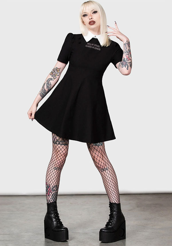 Blackest Heart | SKATER DRESS*