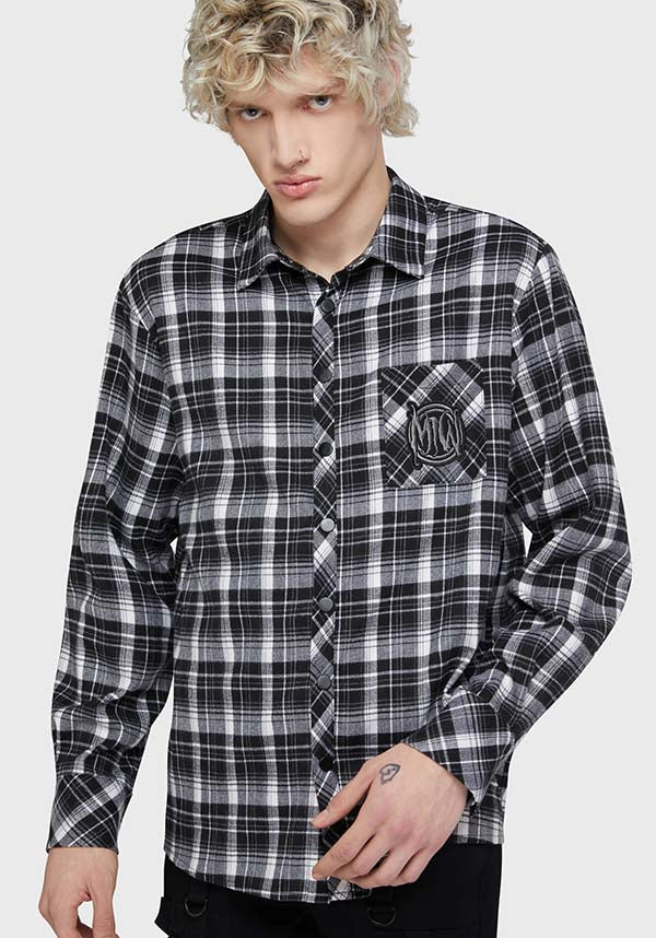 KILLSTAR Cause Of Death | FLANNEL SHIRT - TOPS - Back View