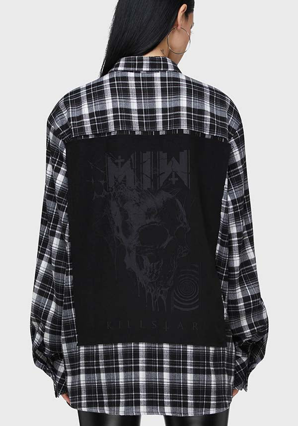 KILLSTAR Cause Of Death | FLANNEL SHIRT - TOPS - Detail 4