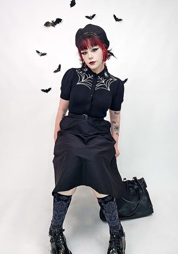 Cobweb Sally | CARDIGAN*