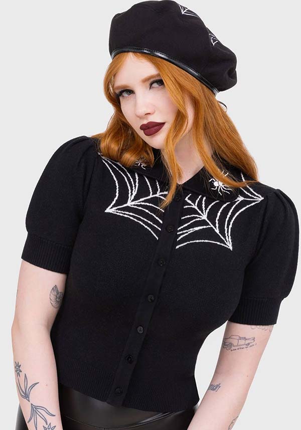Cobweb Sally | CARDIGAN*
