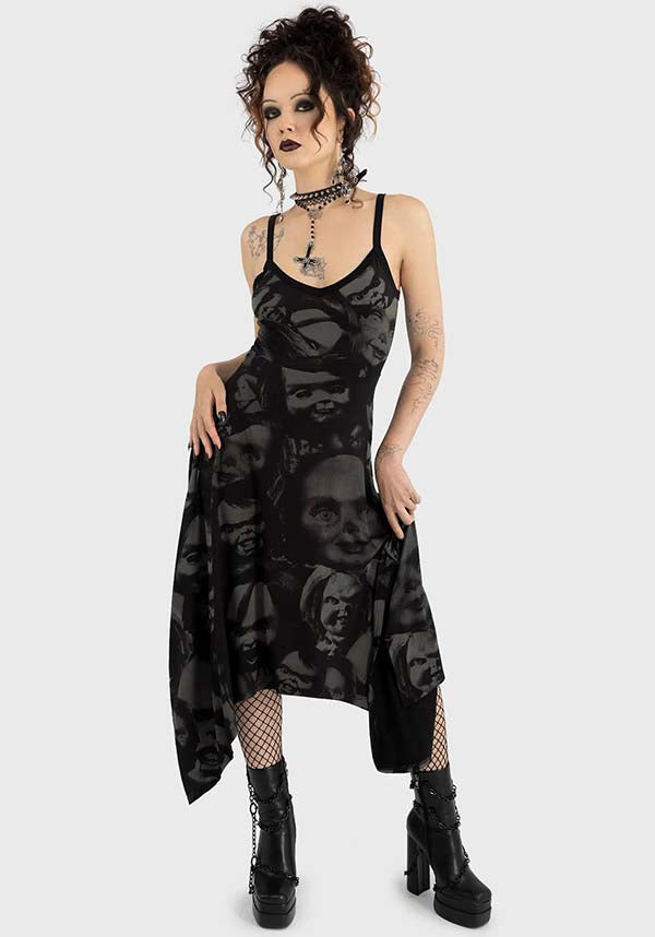 Devil's Lair | MIDI DRESS*