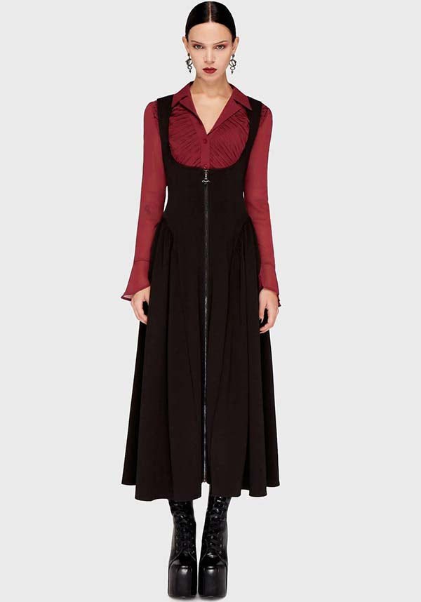 KILLSTAR Dusk And Darkness | UNDERBUST MAXI DRESS - DRESSES - Detail 2