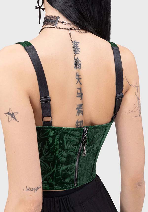 Emerald Envy | CORSET TOP
