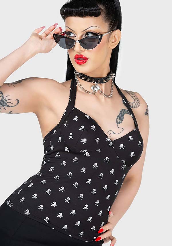 Flipped | HALTER TOP*