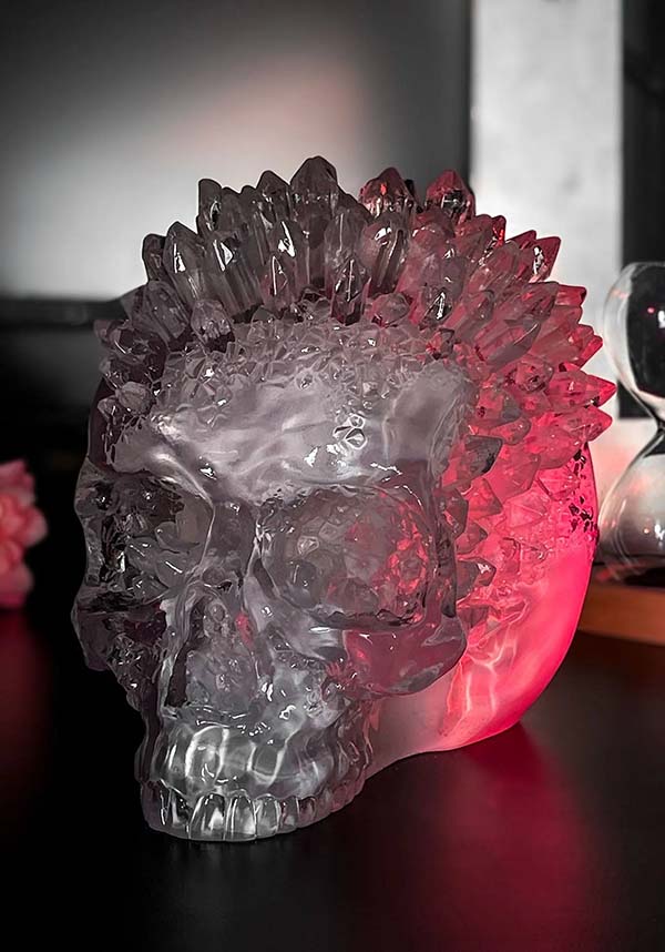 Geode Crystal Skull | ORNAMENT