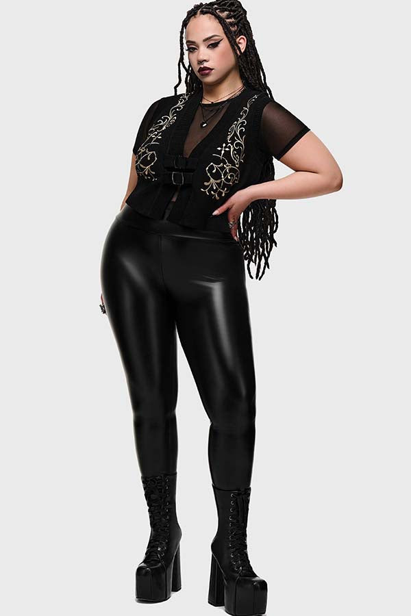 Golden Spire | KNIT TOP