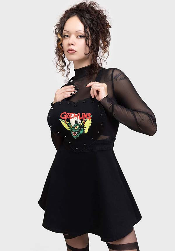 Gremlin Stripe | PINAFORE DRESS*