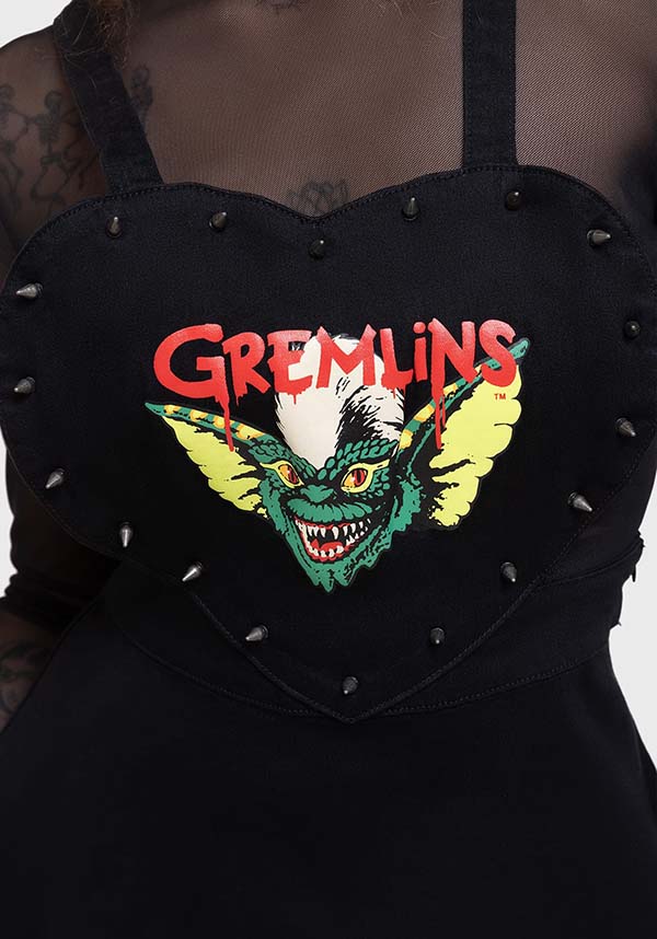 Gremlin Stripe | PINAFORE DRESS*