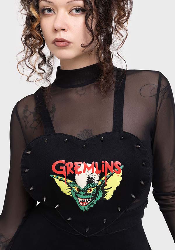 Gremlin Stripe | PINAFORE DRESS*