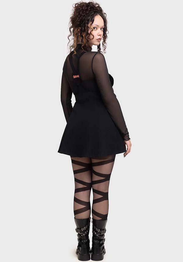 Gremlin Stripe | PINAFORE DRESS*