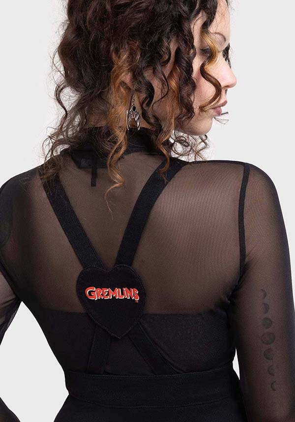 Gremlin Stripe | PINAFORE DRESS*