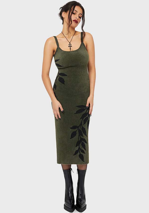 Grim Ferns | MIDI DRESS