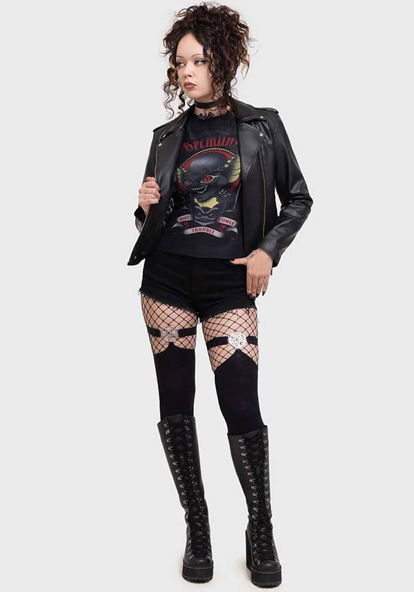 Here Comes Trouble | FITTED T-SHIRT*