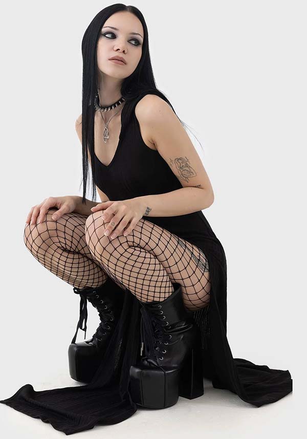 Hexin | HOODED DRESS